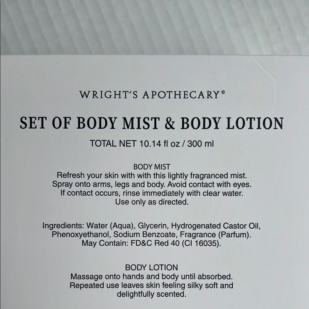 Wright’s Apothecary Rosebuds Body Mist & Lotion Set - Picture 7 of 8